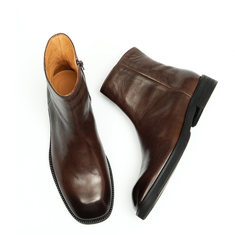Xylen - Cowhide Ankle Boots