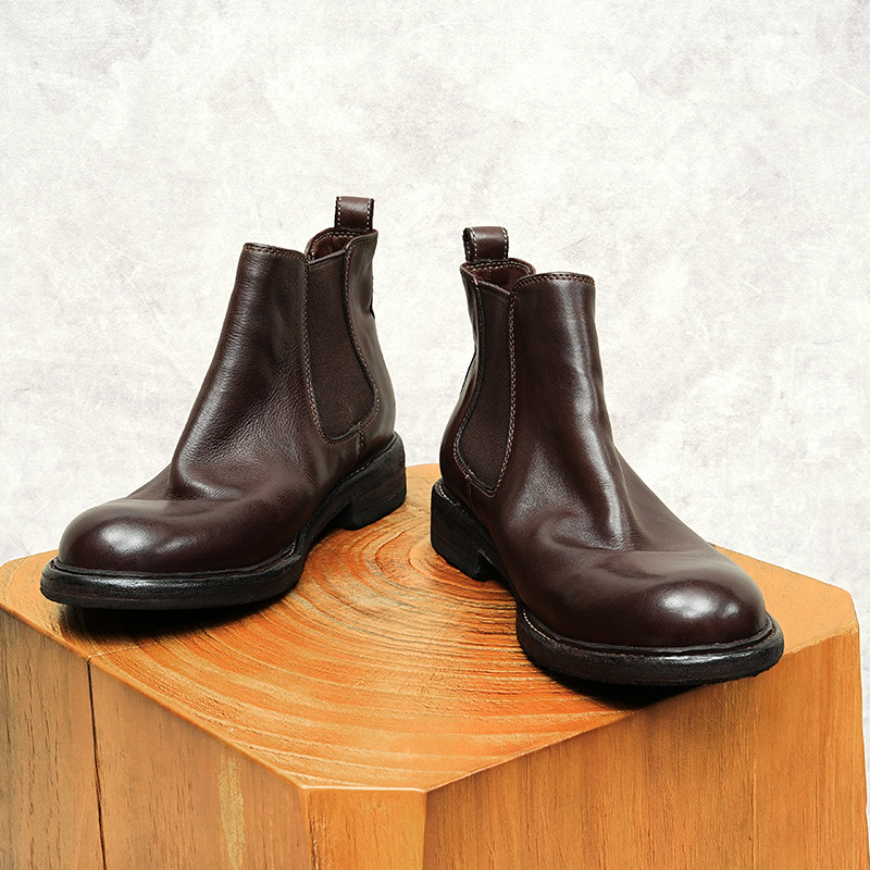 Aldric – Horsehide Chelsea Boots