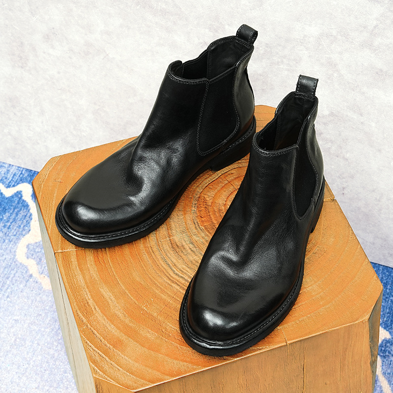Aldric – Horsehide Chelsea Boots
