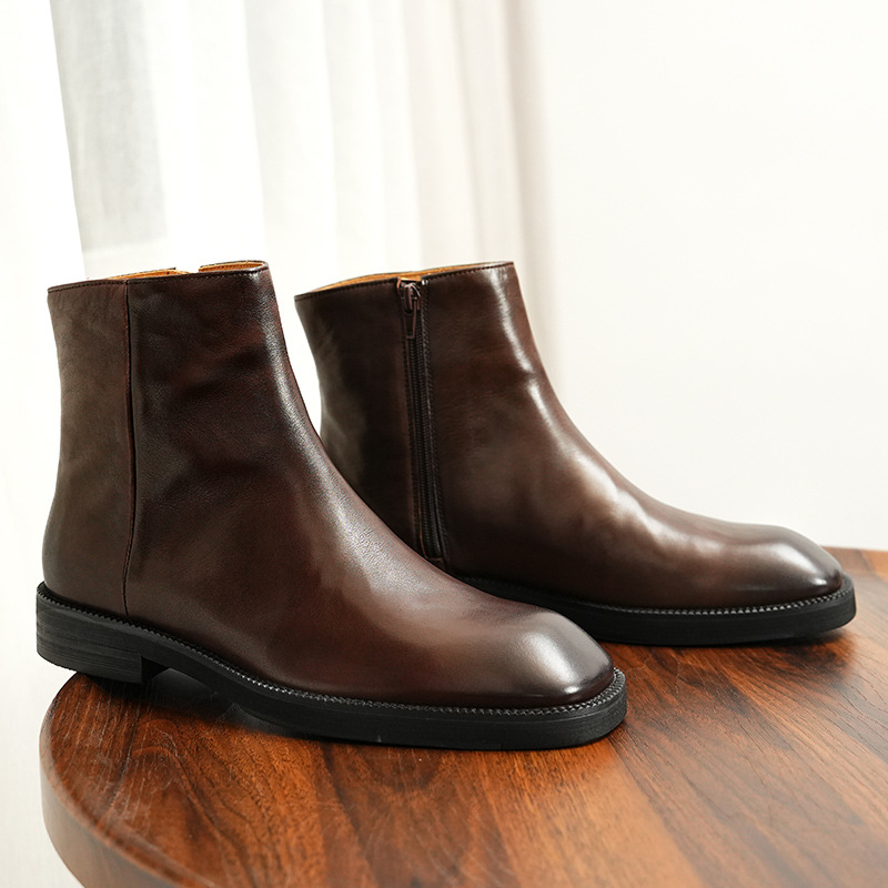 Xylen - Cowhide Ankle Boots