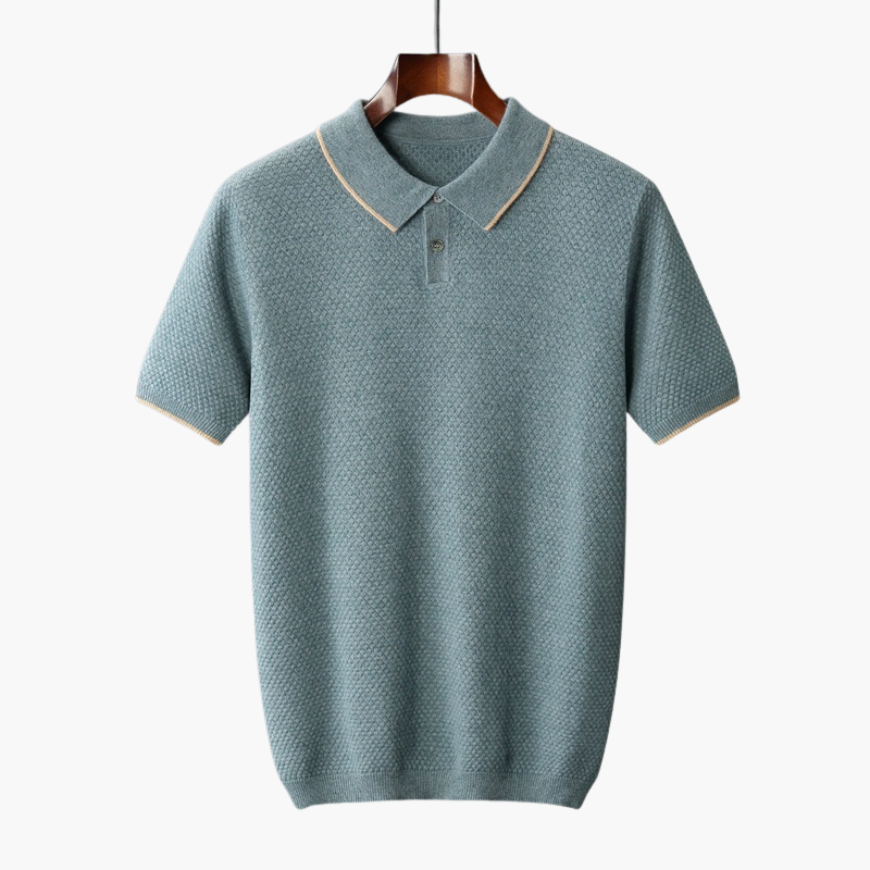 Quenric - Cashmere Polo Shirt