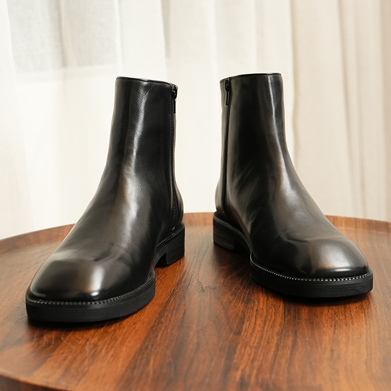 Xylen - Cowhide Ankle Boots