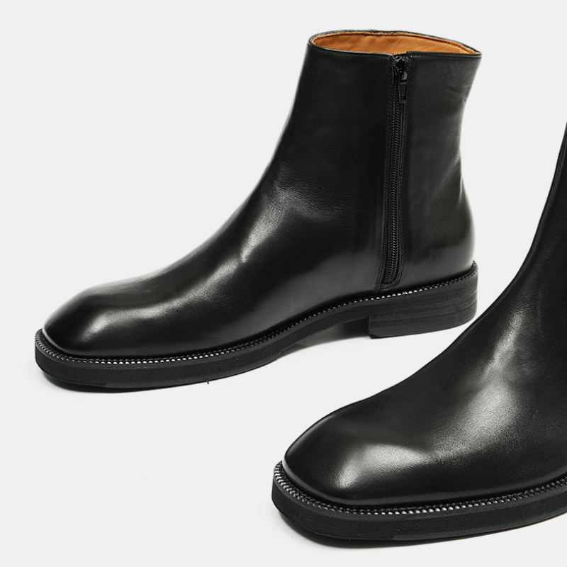 Xylen - Cowhide Ankle Boots