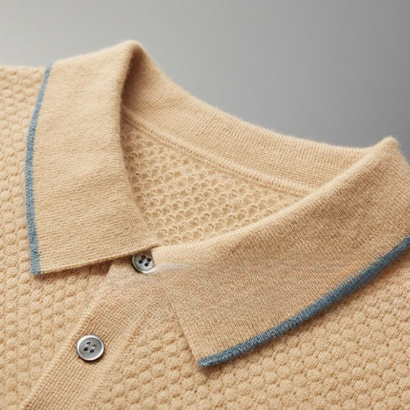 Quenric - Cashmere Polo Shirt