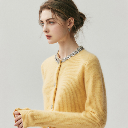 Elanisse – Merino & Cashmere Cardigan