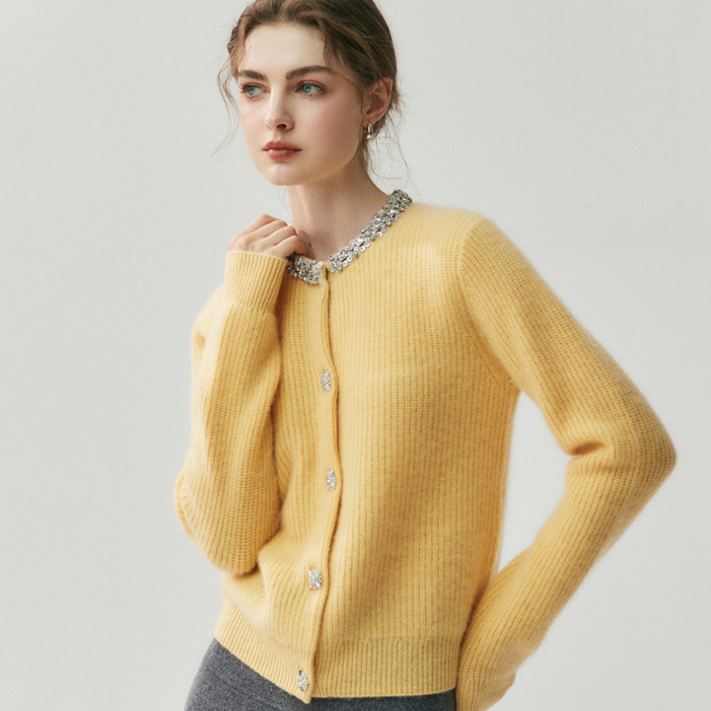 Elanisse – Merino & Cashmere Cardigan