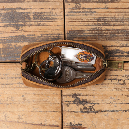 Nerisse - Genuine Cowhide Leather Key Case