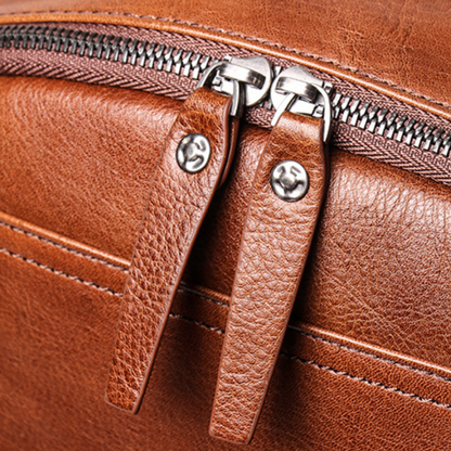 Corvina - Genuine Cowhide Leather Backpack