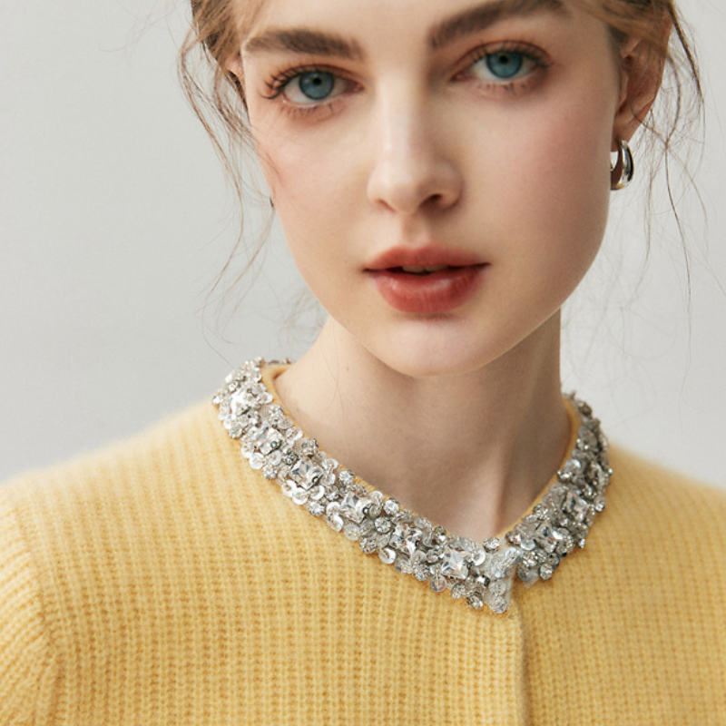 Elanisse – Merino & Cashmere Cardigan