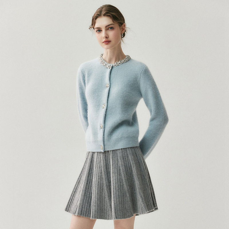 Elanisse – Merino & Cashmere Cardigan