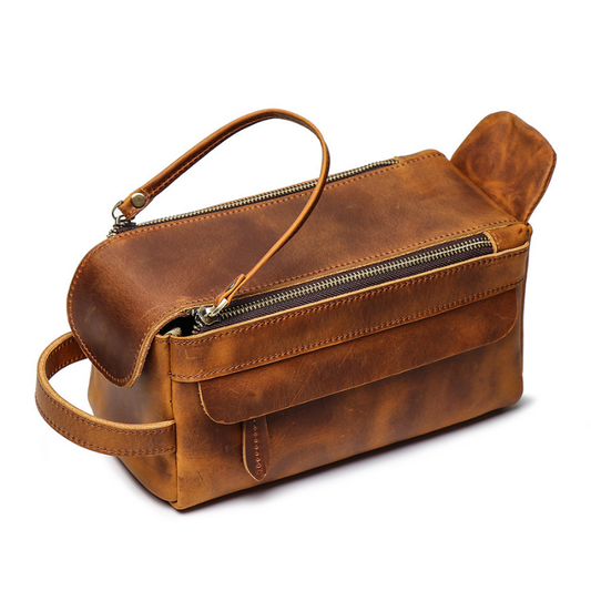 Caelum - Genuine Cowhide Leather Dopp Kit