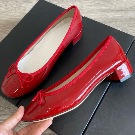 Isolde - Low Heel Ballet Shoes