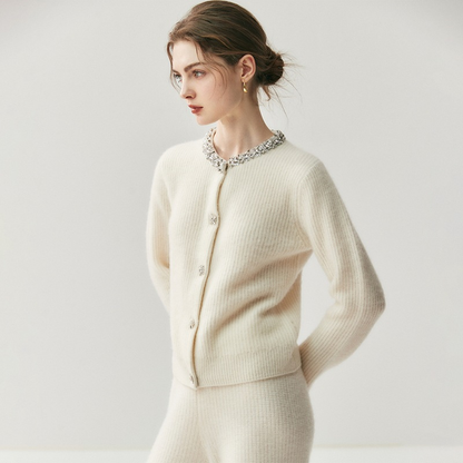 Elanisse – Merino & Cashmere Cardigan