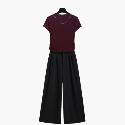 Zephyr - Short Sleeve and Pants Set