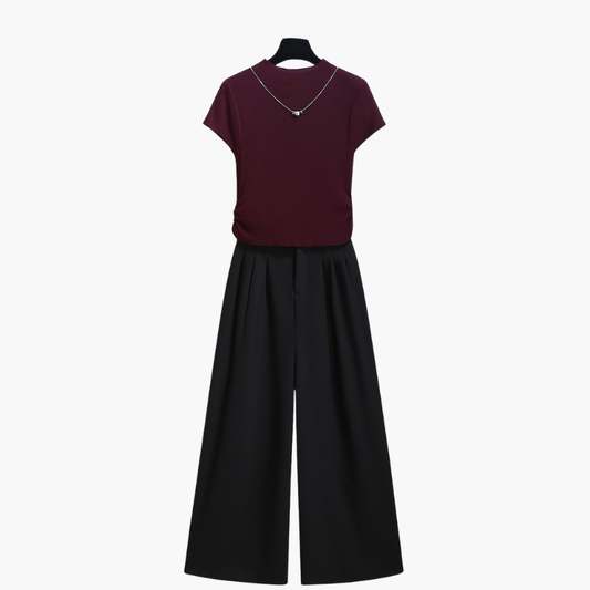 Zephyr - Short Sleeve and Pants Set