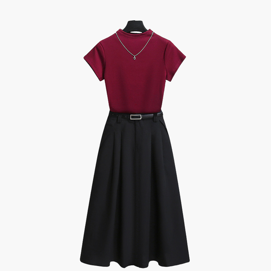 Evander - Top and Skirt Set