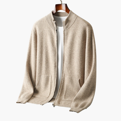 Soren - Merino Wool Zip Sweater