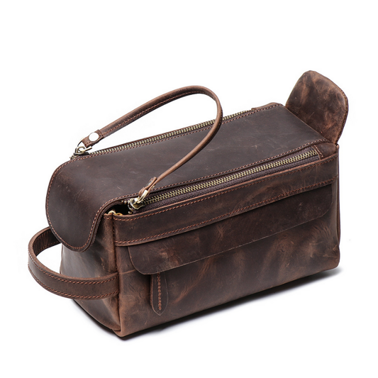 Caelum - Genuine Cowhide Leather Dopp Kit