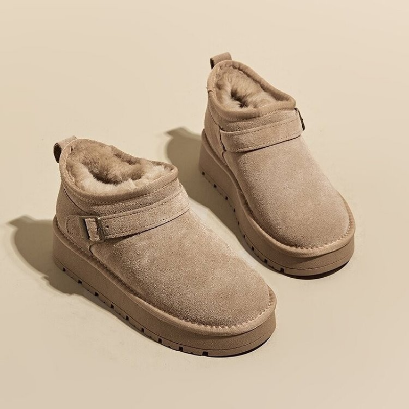 Lorcan - Cow Suede Ankle Boots