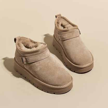 Lorcan - Cow Suede Ankle Boots