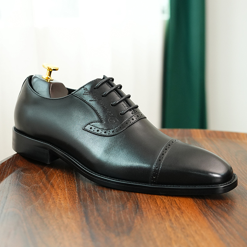 Neris - Cowhide Oxford Shoes
