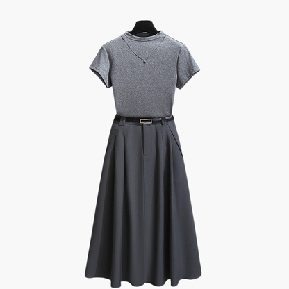 Evander - Top and Skirt Set