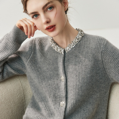 Elanisse – Merino & Cashmere Cardigan