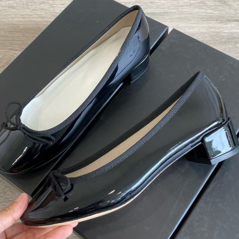 Isolde - Low Heel Ballet Shoes