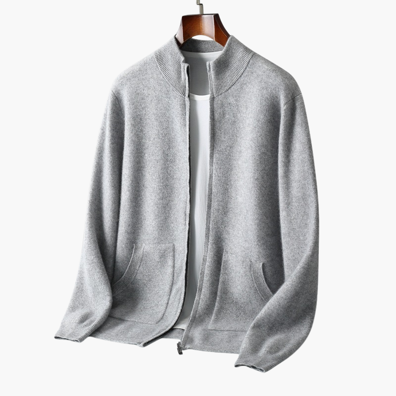 Soren - Merino Wool Zip Sweater