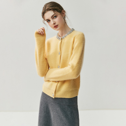 Elanisse – Merino & Cashmere Cardigan