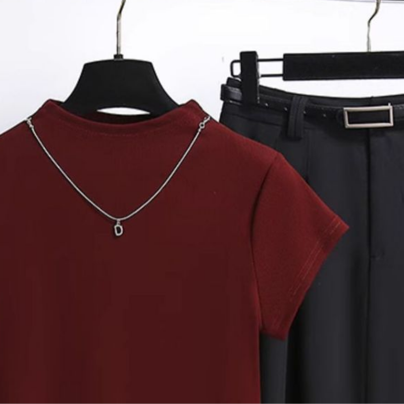 Evander - Top and Skirt Set