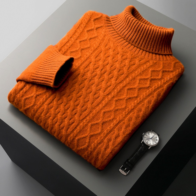 Hadrian - Merino Wool Turtleneck Sweater