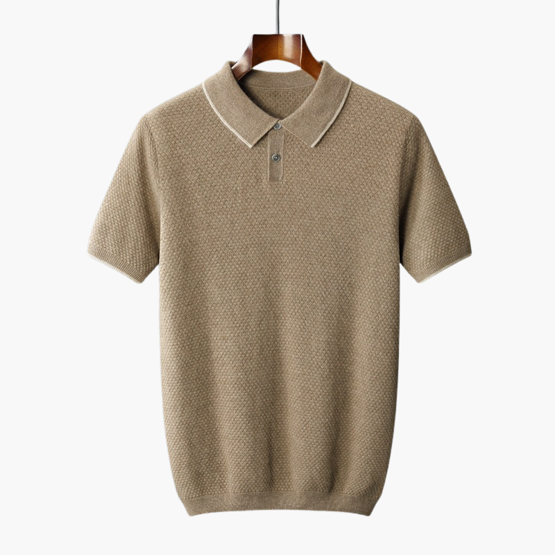 Quenric - Cashmere Polo Shirt
