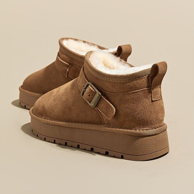 Lorcan - Cow Suede Ankle Boots