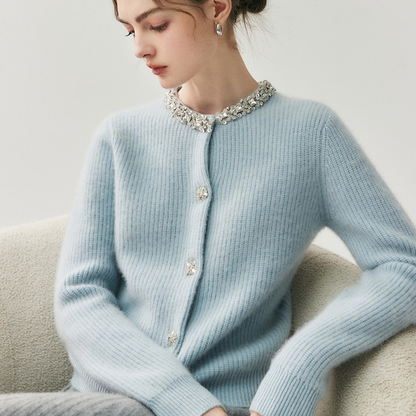 Elanisse – Merino & Cashmere Cardigan