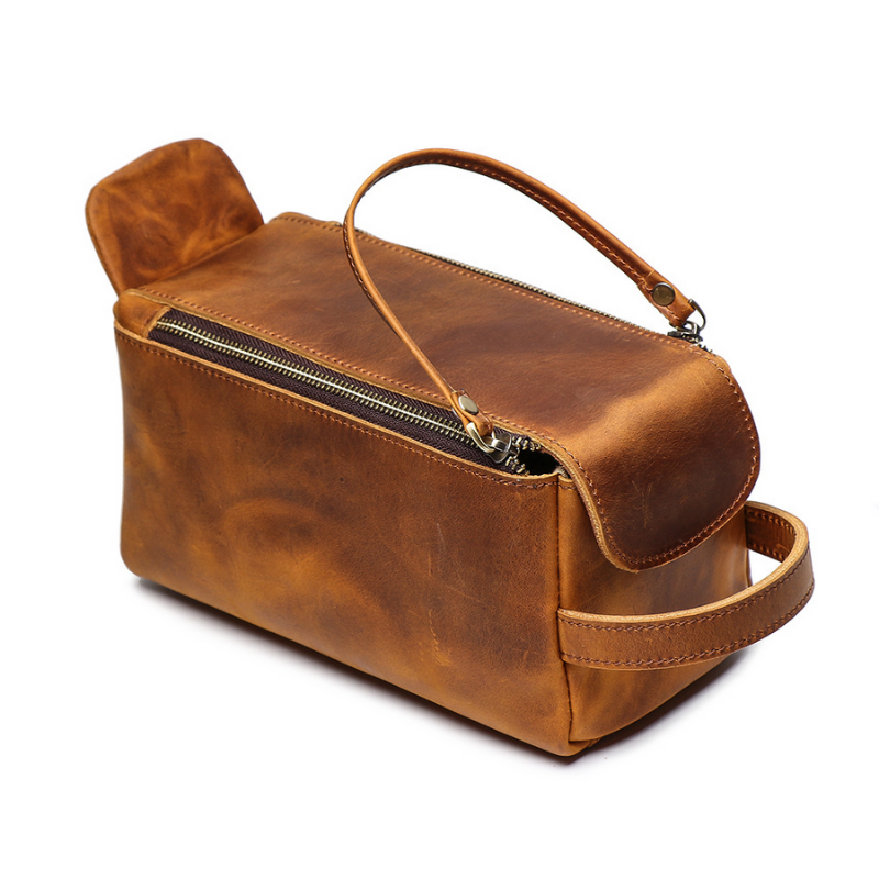 Caelum - Genuine Cowhide Leather Dopp Kit