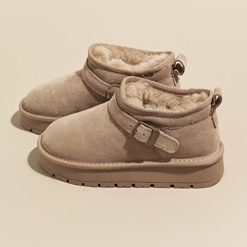 Lorcan - Cow Suede Ankle Boots