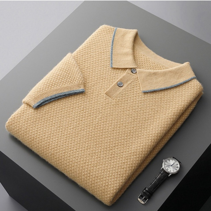 Quenric - Cashmere Polo Shirt