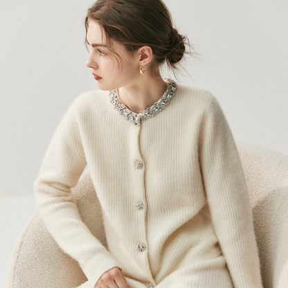 Elanisse – Merino & Cashmere Cardigan