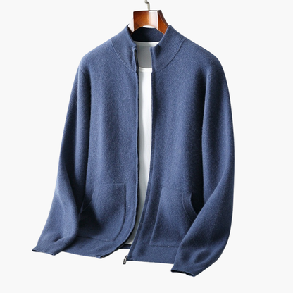 Soren - Merino Wool Zip Sweater