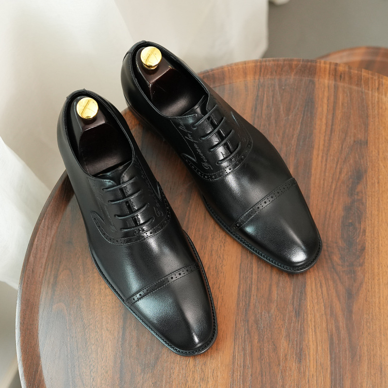 Neris - Cowhide Oxford Shoes