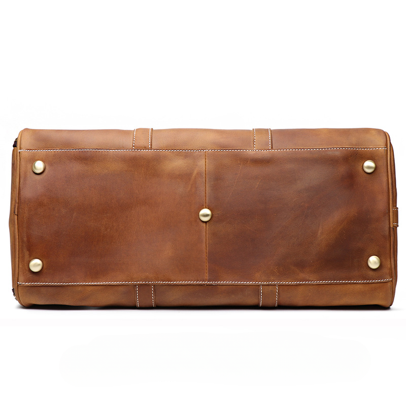 Darius - Genuine Cowhide Leather Duffel Bag