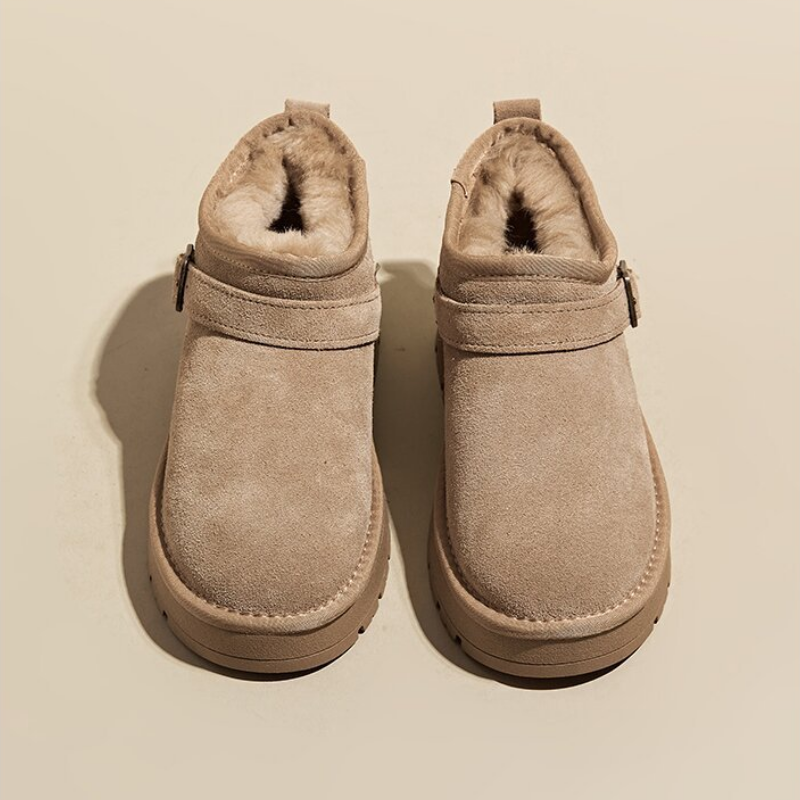 Lorcan - Cow Suede Ankle Boots