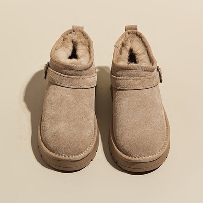 Lorcan - Cow Suede Ankle Boots