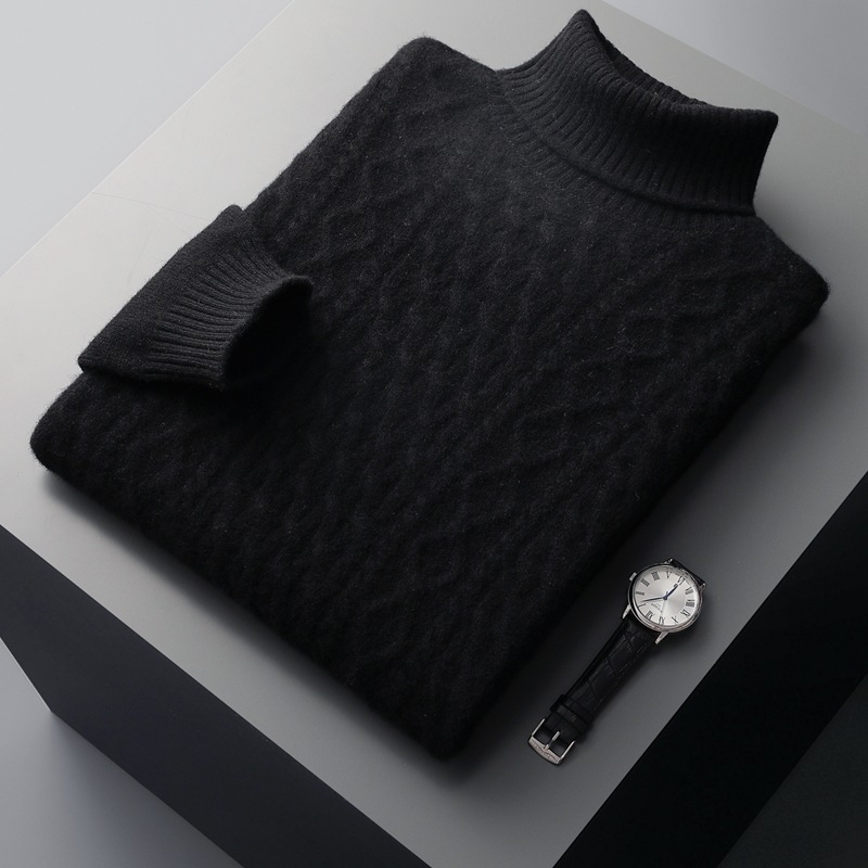 Hadrian - Merino Wool Turtleneck Sweater