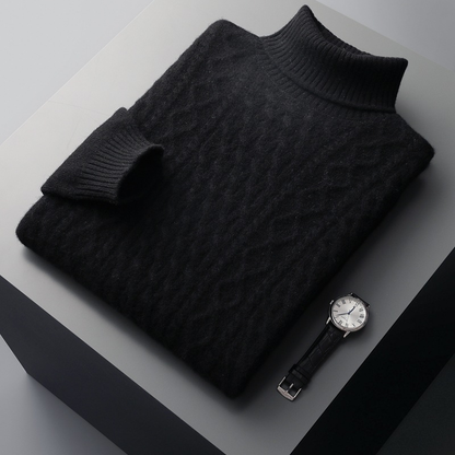 Hadrian - Merino Wool Turtleneck Sweater