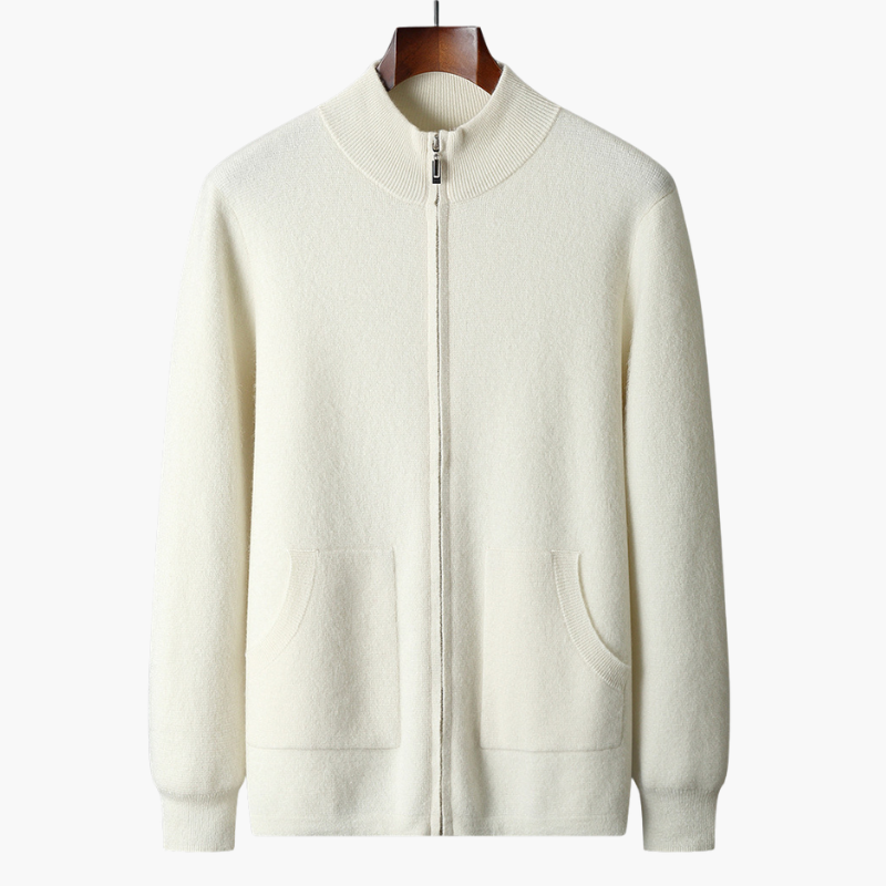 Soren - Merino Wool Zip Sweater