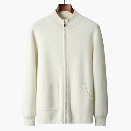 Soren - Merino Wool Zip Sweater