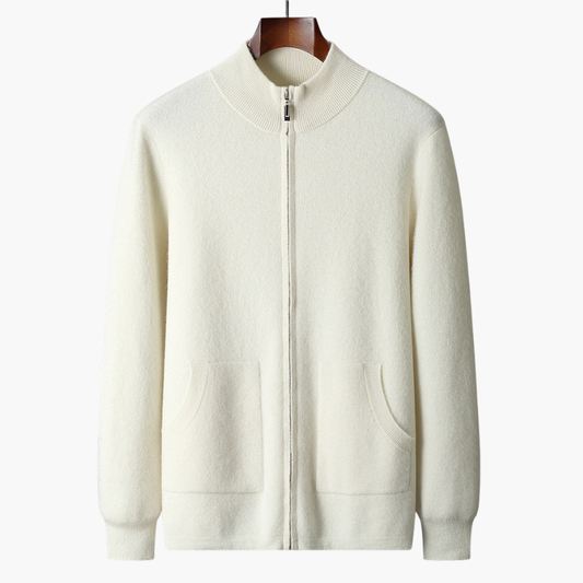 Soren - Merino Wool Zip Sweater