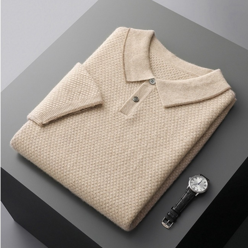 Quenric - Cashmere Polo Shirt